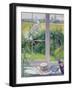 Window Seat and Lily, 1991-Timothy Easton-Framed Giclee Print