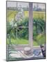 Window Seat and Lily, 1991-Timothy Easton-Mounted Giclee Print