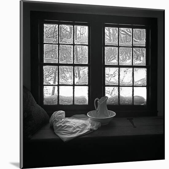 Window Seat Blizzard-Tom Artin-Mounted Art Print