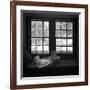 Window Seat Blizzard-Tom Artin-Framed Giclee Print