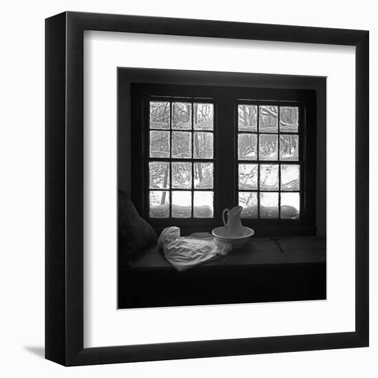 Window Seat Blizzard-Tom Artin-Framed Art Print