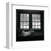 Window Seat Blizzard-Tom Artin-Framed Art Print