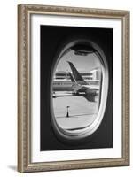 Window Seat Denver B W-Steve Gadomski-Framed Photographic Print