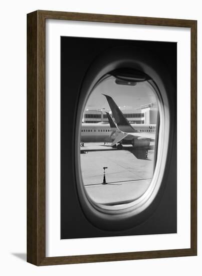 Window Seat Denver B W-Steve Gadomski-Framed Photographic Print