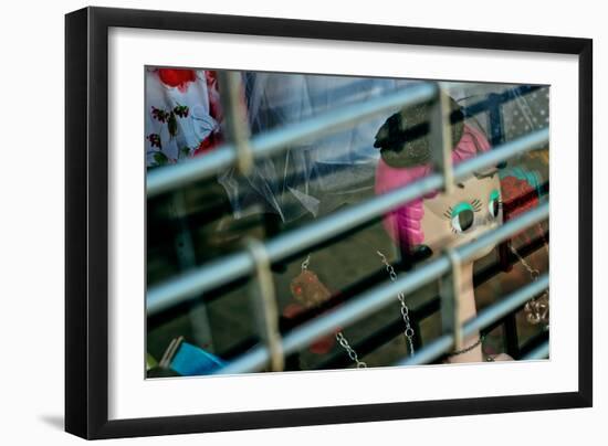 Window Shopping NYC-null-Framed Photo