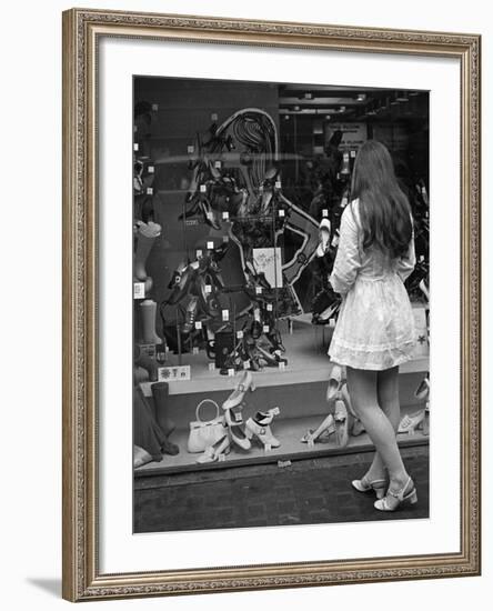 Window Shopping-null-Framed Photographic Print