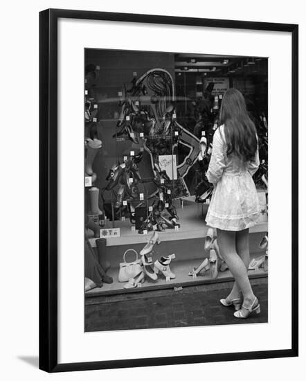 Window Shopping-null-Framed Photographic Print