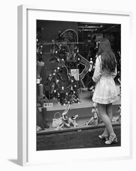 Window Shopping-null-Framed Photographic Print