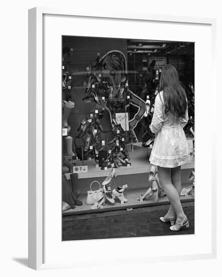 Window Shopping-null-Framed Photographic Print