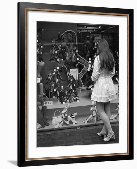 Window Shopping-null-Framed Photographic Print