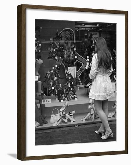 Window Shopping-null-Framed Photographic Print