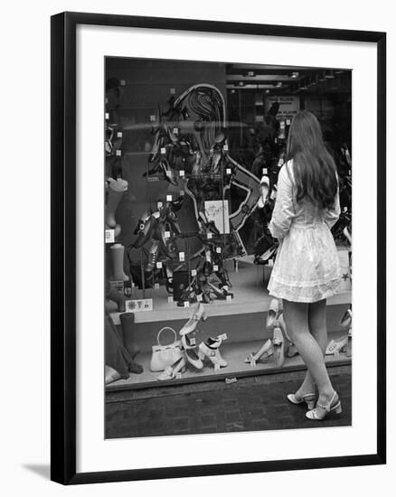 Window Shopping-null-Framed Photographic Print