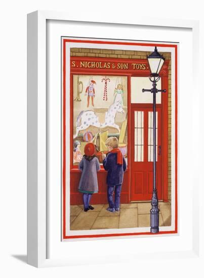 Window Shopping-Lavinia Hamer-Framed Giclee Print