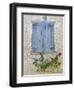 Window Shutters and Roses, Roquefixade, Ariege, Midi-Pyrenees, France-Doug Pearson-Framed Photographic Print