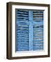 Window Shutters in Ibiza Town, Ibiza, Balearic Islands, Spain-Neil Farrin-Framed Photographic Print