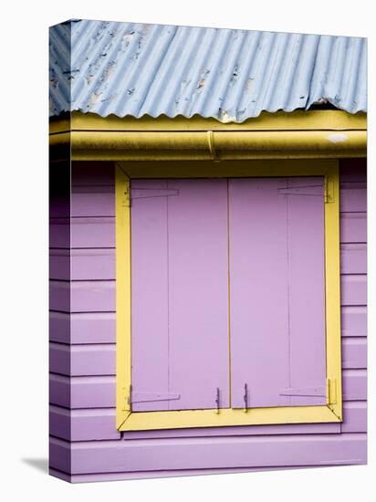 Window Shutters, St. Johns, Antigua, Lesser Antilles, West Indies, Caribbean, Central America-Richard Cummins-Stretched Canvas