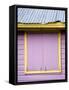 Window Shutters, St. Johns, Antigua, Lesser Antilles, West Indies, Caribbean, Central America-Richard Cummins-Framed Stretched Canvas