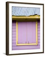 Window Shutters, St. Johns, Antigua, Lesser Antilles, West Indies, Caribbean, Central America-Richard Cummins-Framed Photographic Print