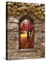 Window to Autumn-Jessica Jenney-Stretched Canvas