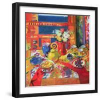 Window to Cannes-Peter Graham-Framed Giclee Print