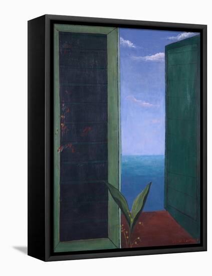 Window to Italy, 1978-Bettina Shaw-Lawrence-Framed Stretched Canvas