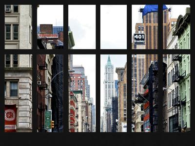 Window View 401 Broadway Manhattan New York City Photographic Print Philippe Hugonnard Allposters Com