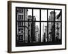 Window View - 401 Broadway - Manhattan - New York City-Philippe Hugonnard-Framed Photographic Print