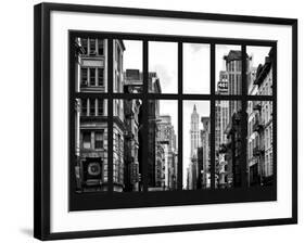 Window View - 401 Broadway - Manhattan - New York City-Philippe Hugonnard-Framed Photographic Print