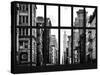 Window View - 401 Broadway - Manhattan - New York City-Philippe Hugonnard-Stretched Canvas