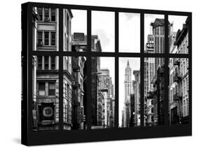 Window View - 401 Broadway - Manhattan - New York City-Philippe Hugonnard-Stretched Canvas