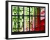 Window View - Building Facade of Little Italy in Italian Colors - Manhattan - New York City-Philippe Hugonnard-Framed Photographic Print