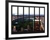 Window View - Central Park at Nightfall - Manhattan - New York City-Philippe Hugonnard-Framed Photographic Print