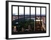 Window View - Central Park at Nightfall - Manhattan - New York City-Philippe Hugonnard-Framed Photographic Print