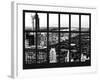 Window View - Central Park at Sunset - Manhattan - New York City-Philippe Hugonnard-Framed Photographic Print