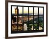 Window View - Central Park at Sunset - Manhattan - New York City-Philippe Hugonnard-Framed Photographic Print