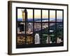 Window View - Central Park at Sunset - Manhattan - New York City-Philippe Hugonnard-Framed Photographic Print