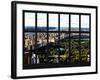 Window View - Central Park - Manhattan - Hudson River - New York City-Philippe Hugonnard-Framed Photographic Print