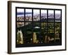 Window View - Central Park - Manhattan - Hudson River - New York City-Philippe Hugonnard-Framed Photographic Print