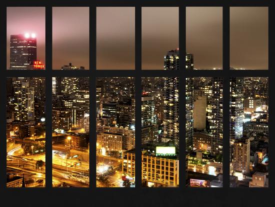 Window View Cityscape Of City With New Yorker Hotel By Foggy Night Manhattan New York City Photographic Print Philippe Hugonnard Allposters Com Window View Cityscape Of City With New Yorker Hotel By Foggy Night Manhattan New York City Photographic Print Philippe Hugonnard Allposters Com