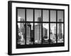 Window View - Cityscape with the One World Trade Center (1WTC) at Manhattan - New York City-Philippe Hugonnard-Framed Photographic Print