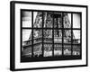 Window View - Close Up of Eiffel Tower - Paris - France - Europe-Philippe Hugonnard-Framed Photographic Print