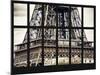 Window View - Close Up of Eiffel Tower - Paris - France - Europe-Philippe Hugonnard-Mounted Photographic Print