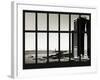 Window View - Financial District Buildings View - Manhattan - Hudson River - New York City-Philippe Hugonnard-Framed Photographic Print