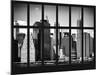 Window View - Financial District in the borough of Manhattan in New York - One World Trade Center-Philippe Hugonnard-Mounted Photographic Print