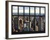 Window View - Landscape of Lower Manhattan - New York City-Philippe Hugonnard-Framed Photographic Print