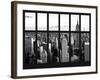 Window View - Landscape with the Empire State Building and the 1 WTC - Manhattan - NYC-Philippe Hugonnard-Framed Photographic Print