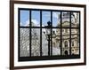 Window View - Louvre Museum Building and Glass Pyramids - Paris - France - Europe-Philippe Hugonnard-Framed Photographic Print