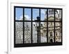 Window View - Louvre Museum Building and Glass Pyramids - Paris - France - Europe-Philippe Hugonnard-Framed Photographic Print