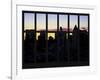 Window View - Manhattan Cityscape at Sunlight - Midtown Manhattan - NYC - New York City-Philippe Hugonnard-Framed Photographic Print