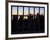 Window View - Manhattan Cityscape at Sunlight - Midtown Manhattan - NYC - New York City-Philippe Hugonnard-Framed Photographic Print